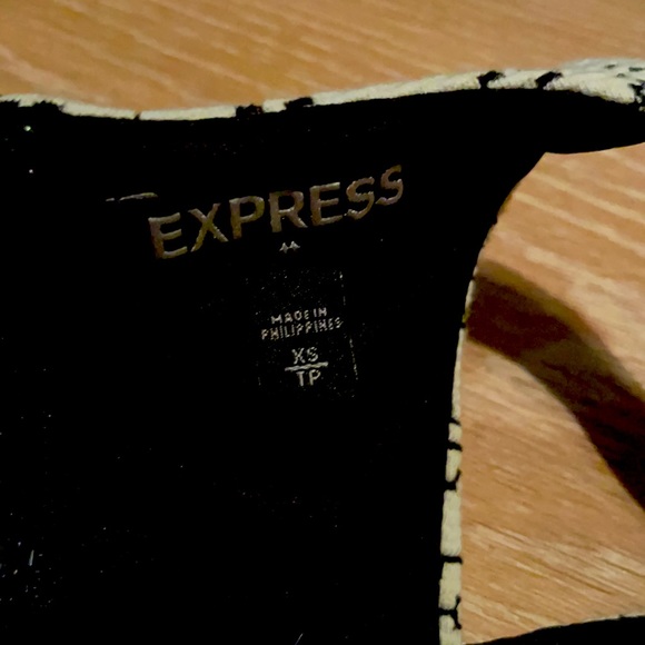 NWOT Black Two Piece Skirt & Racerback Crop Top - Picture 3 of 8